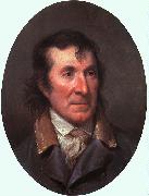 Portrait of Gilbert Stuart Charles Wilson Peale